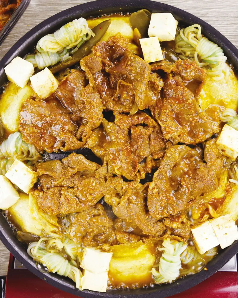 韓式辣醬烤牛肉