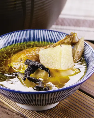 菜脯雞湯(3)