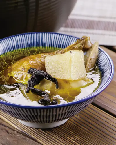 菜脯雞湯(1)
