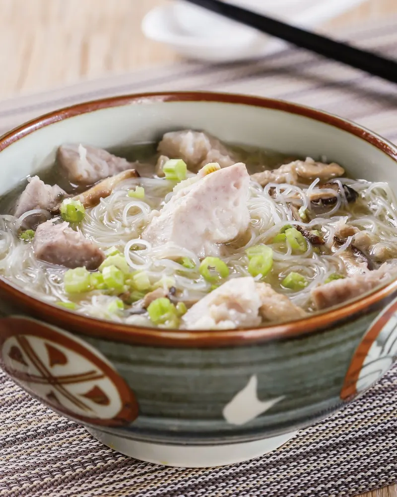 芋頭米粉湯(3)