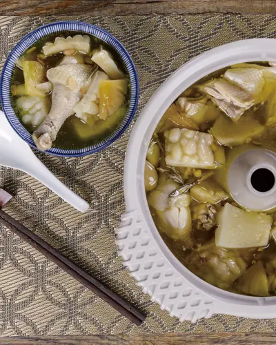 鳳梨苦瓜雞湯(5)