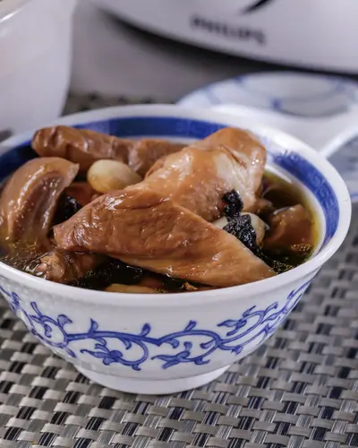 菜脯雞湯(4)