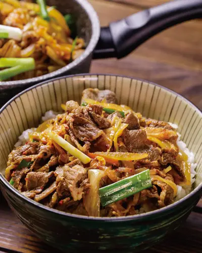 泡菜牛肉丼(2)