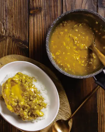 咖哩起司丼