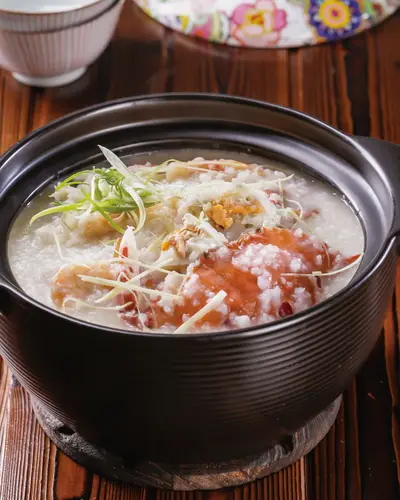 水蟹海鮮粥