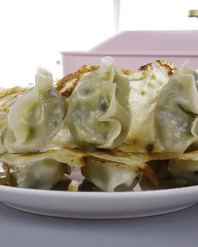 脆皮煎餃