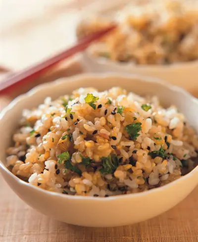 芝麻巴西里飯