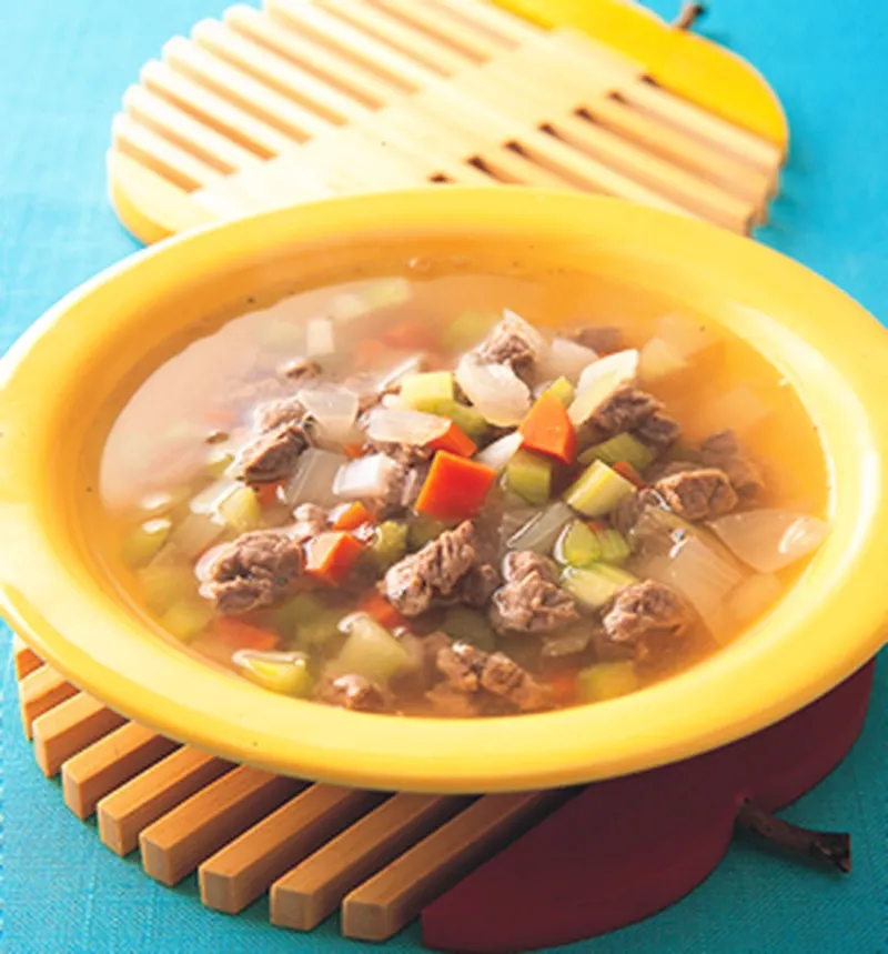 西班牙蔬菜牛肉清湯