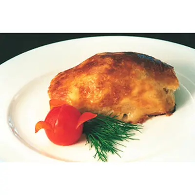 茴香酥皮烤鮭魚