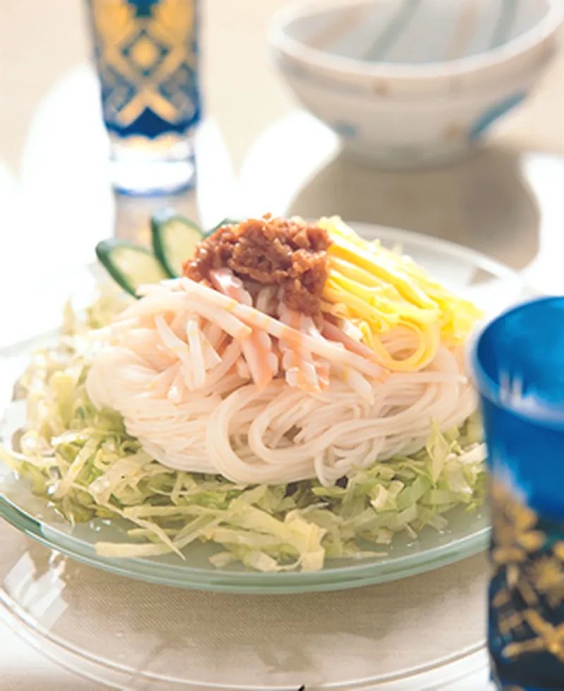 梅干冷壽麵