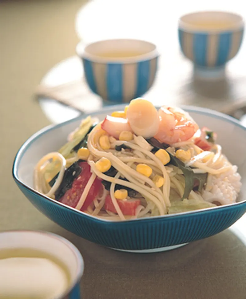 海鮮冷中華麵