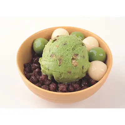 抹茶冰淇淋甜點