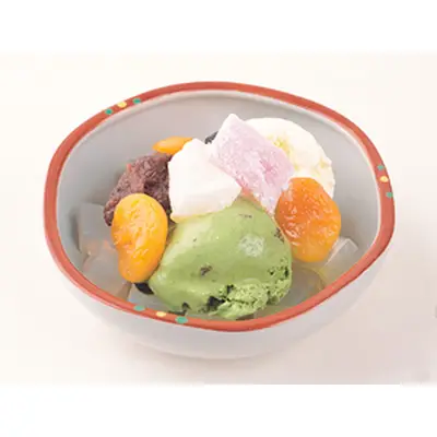 雙色冰淇淋蜜果