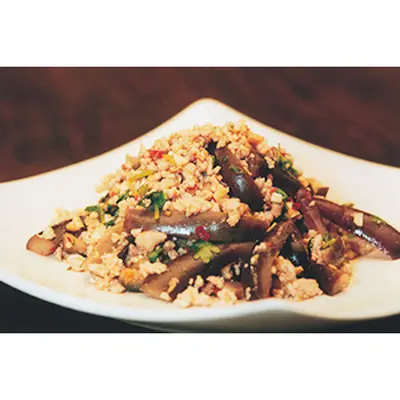 緬式涼拌茄子