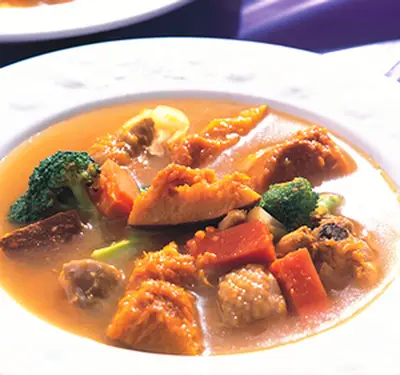 咖哩南瓜雞肉湯