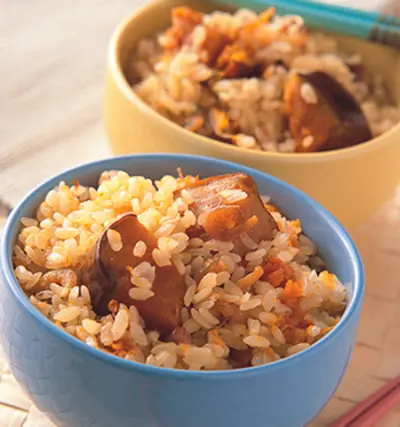 燜南瓜飯