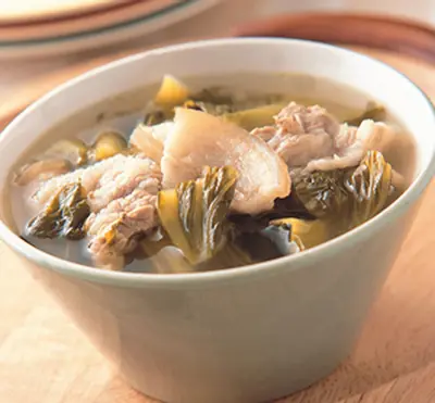 酸菜五花肉湯