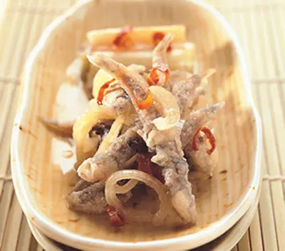 丁香魚南蠻漬