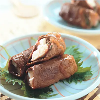 山藥紫蘇牛肉卷