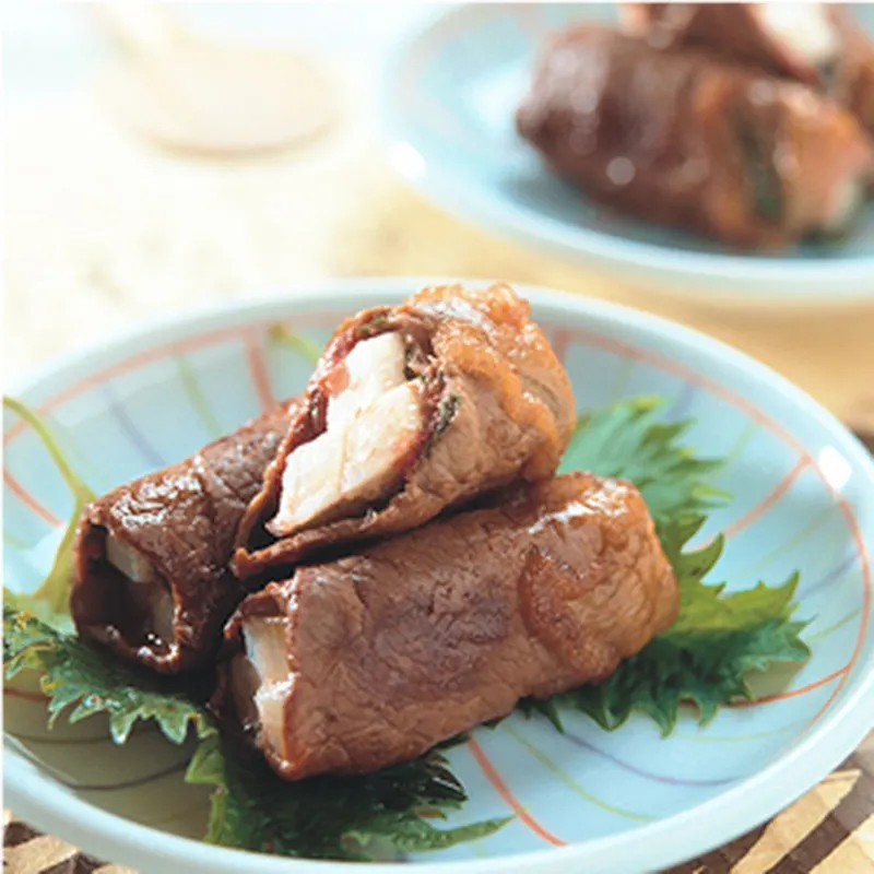 山藥紫蘇牛肉卷