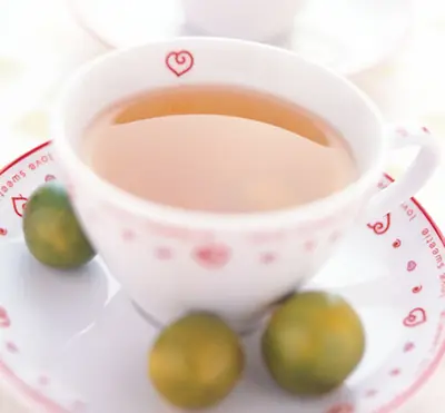 金桔綠茶