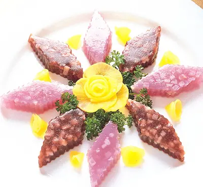 山藥紫米凍