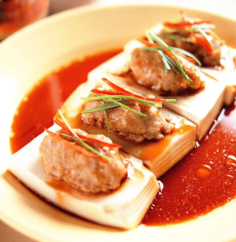 蒸鑲豆腐