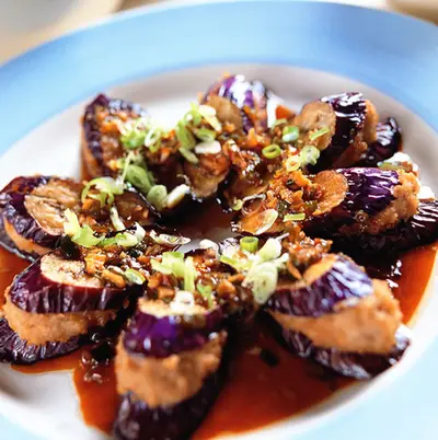 茄子鑲肉
