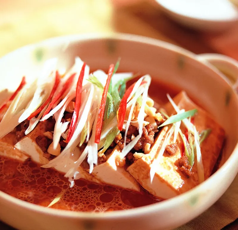 麻醬豆腐
