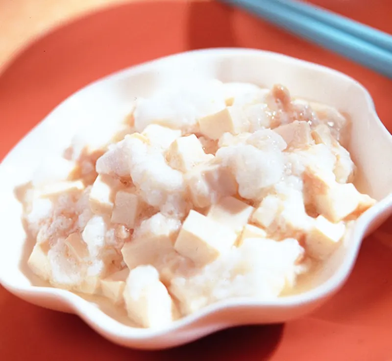 雪花豆腐