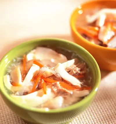 三絲豆腐羹