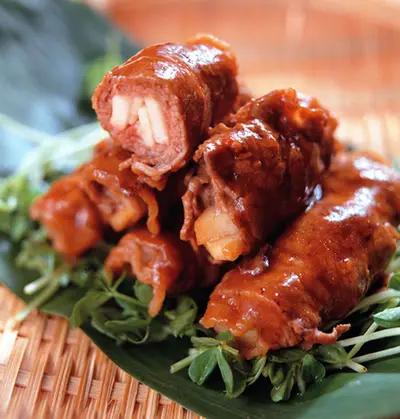 醬燒牛肉捲