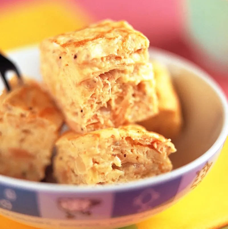 鮪魚風味厚蛋煎