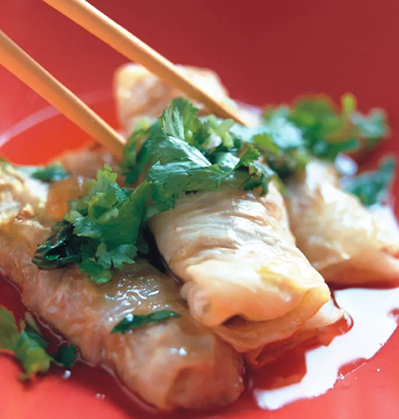 奶油高麗菜捲
