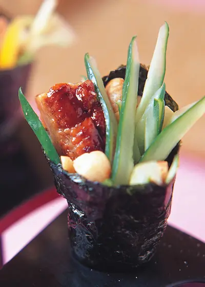 鰻魚堅果手卷