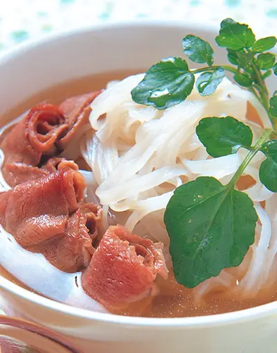 蘿蔔牛肉河粉湯