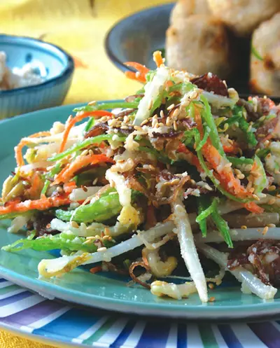 素炒豆渣