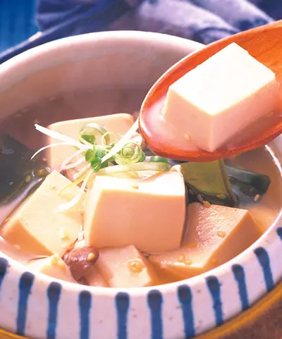 味噌芝麻豆腐