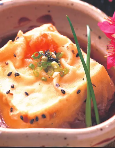 唐揚芝麻豆腐(1)