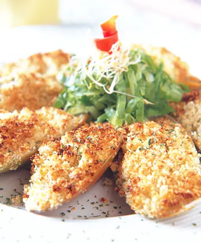 香料烤淡菜