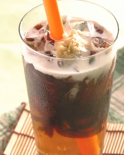 仙草菊奶茶