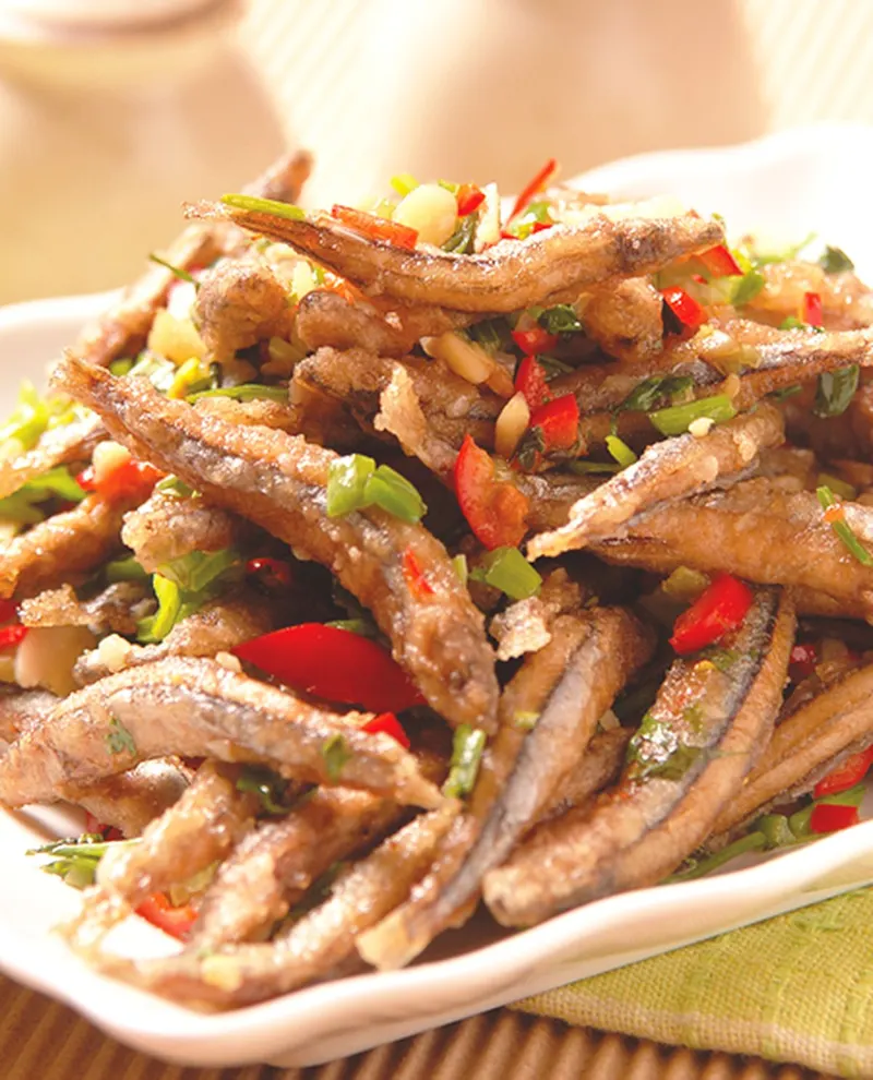 炒丁香魚