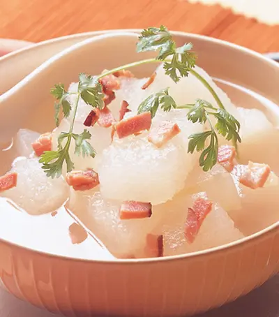 火腿冬瓜湯