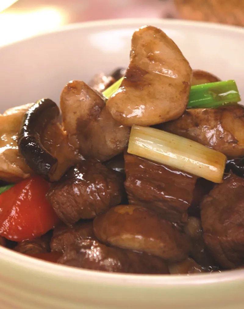 菱角炆梅肉