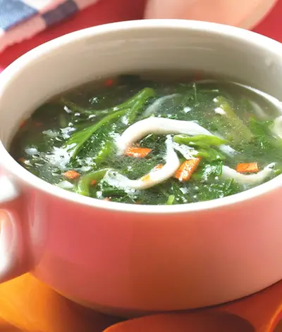 莧菜吻仔魚羹(1)