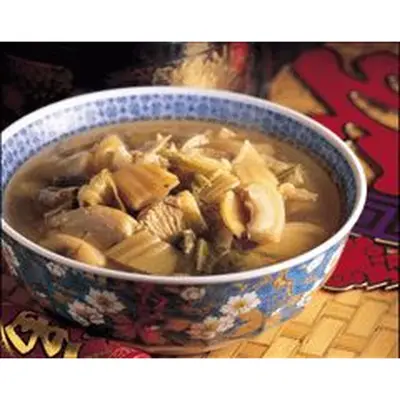 鹹菜肉湯