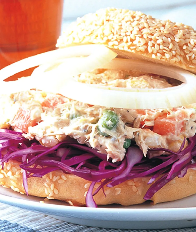 DHA鮪魚Bagel