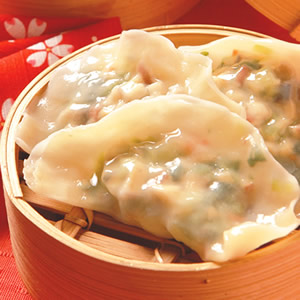 蔬菜素水餃
