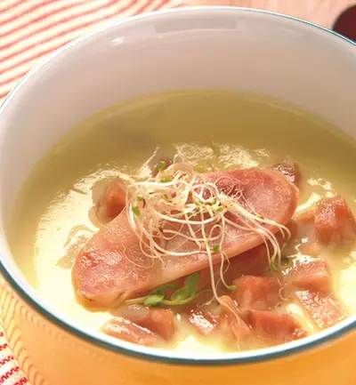 香腸蒸蛋