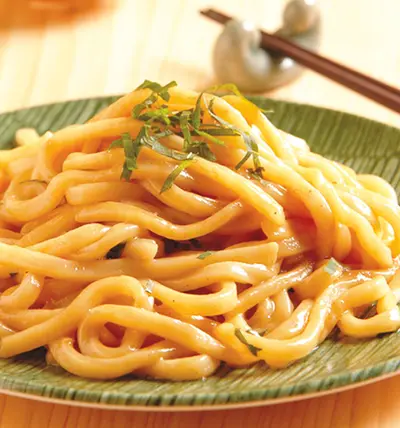 醬油風味奶油炒烏龍